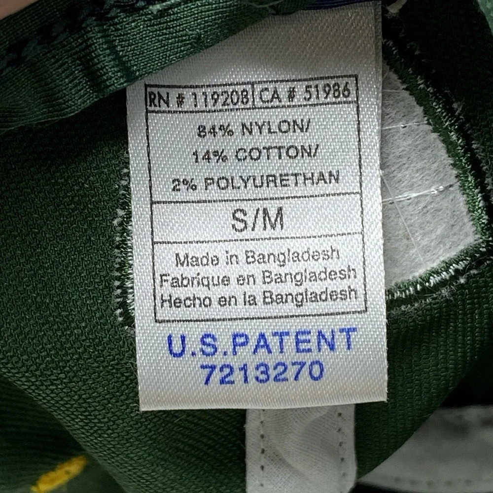 Green Bay Packers Cap Hat Sz S/M Sideline Flexfit Hat On-Field Reebok NFL